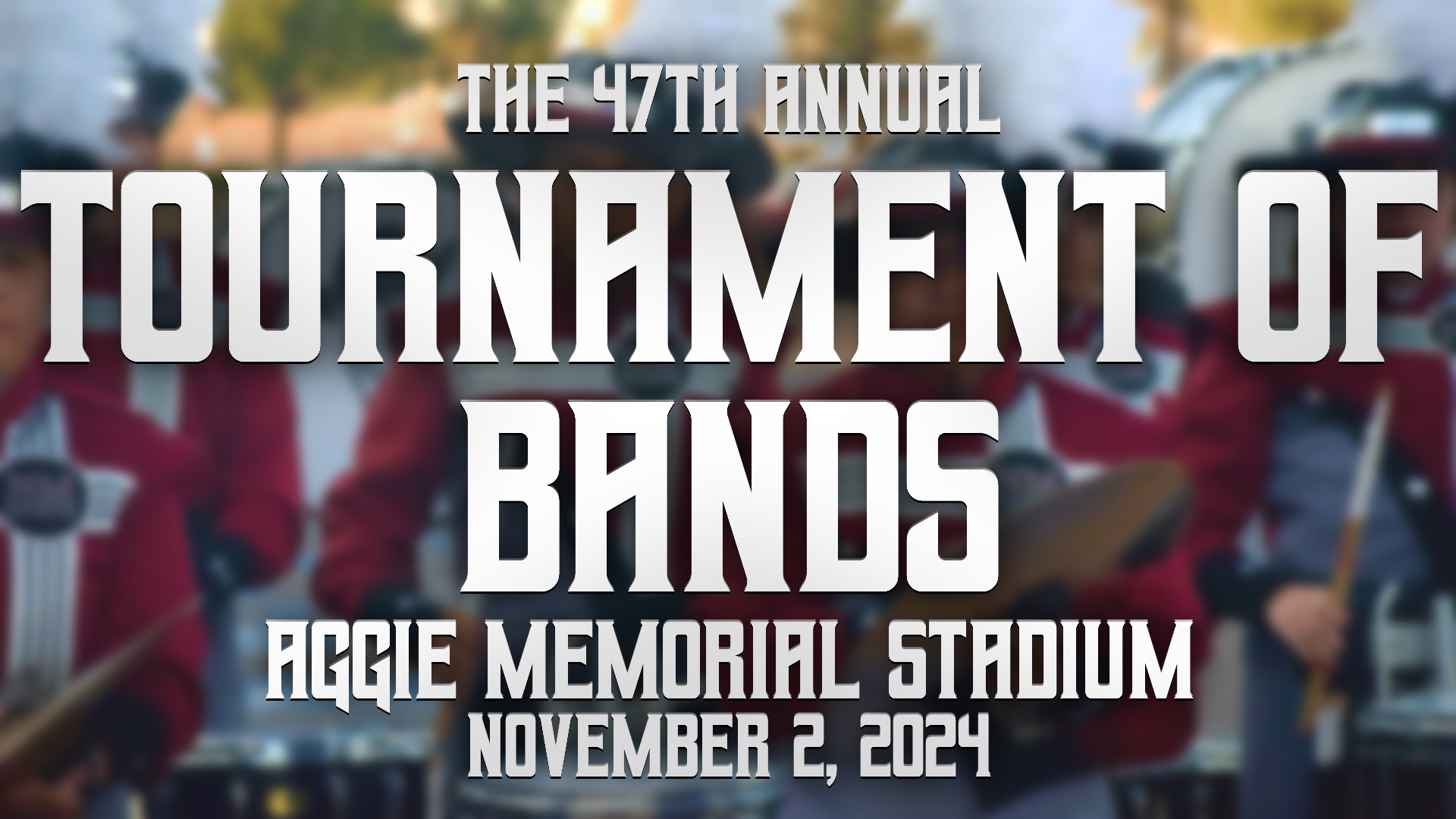 2024 Tournament of Bands poster